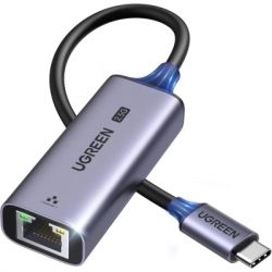 ���������� USB-C to RJ45 Ethernet 2500Mbps Ugreen (25052)