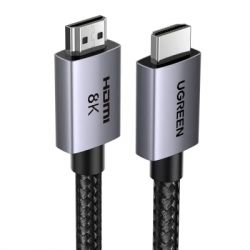������ ������������� HDMI M to HDMI M 2.0m 8K black Ugreen (25910)