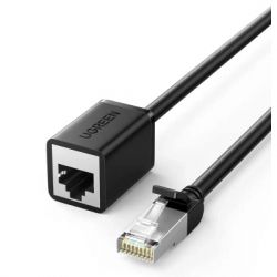 ����-���� 1�, F/UTP cat 6 RJ-45 extension black Ugreen (U_11279)