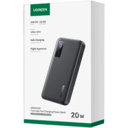 Батарея універсальна Ugreen 10000 mAh 20W Black (U_25742) - Картинка 2
