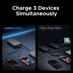 ������� ������������ Ugreen 20000 mAh 67W Cable Space gray (U_55996B) - �������� 5