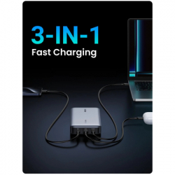 ������� ������������ Ugreen 25000 mAh 145W Fast Charging Space Gray (U_90597A) - �������� 7