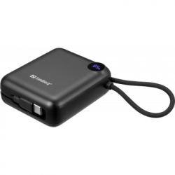 ������� ������������ Sandberg 10000mAh PD/3.1/20W, QC/3.0, USB-C In/Out, with 2 cables USB-C (421-26) - �������� 4