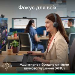 Навушники Logitech Zone Wireless 2 ES for Business Graphite (981-001512) - Картинка 8