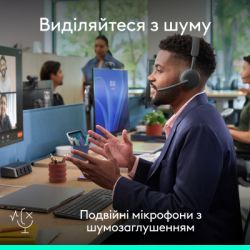 Навушники Logitech Zone Wireless 2 ES for Business Graphite (981-001512) - Картинка 9