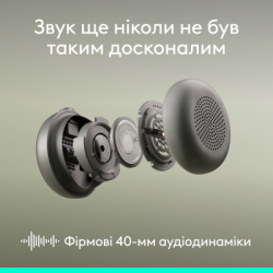 Наушники Logitech Zone Wireless 2 ES Graphite (981-001503) - Картинка 3