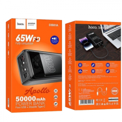 ������� ������������ HOCO 50000mAh Apollo PD/65W QC/3.0 Black (DB81A / 714725) - �������� 6