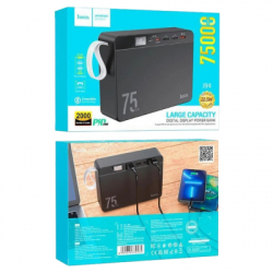 ������� ������������ HOCO 75000 mAh Overlord PD/20W, QC/3.0/22.5W, Black (J94 / 714739) - �������� 5