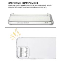 Чехол для мобильного телефона BeCover Anti-Shock Honor 200 Smart Clear (714709) - Картинка 4