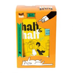 Влажный корм для кошек Half&Half с лососем в желе 5+1 (2700000040485) - Картинка 3