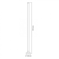 Торшер Videx LED підлогова TF20 RGB 10W Black (VL-TF20B-RGB) - Картинка 9