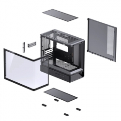 ������ ��� �� JONSBO D200 Black - �������� 12