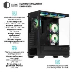 Корпус для ПК Qube FORT_GBNU3 - Картинка 4