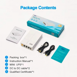 �������� �������������� ������� RCI ��� ������� WGP 27W ��:5.5x2.1, ���:5.5x2.5 12V/2A, 9V/1A, USB (UPS302 / 560580) - �������� 4