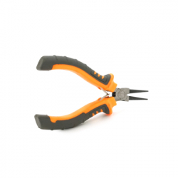 Плоскогубцы Voltronic круглогубцы серо-оранжевые ручки, 125мм, 55гр (YT-MT125R) - Картинка 2