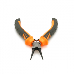 Плоскогубцы Voltronic круглогубцы серо-оранжевые ручки, 125мм, 55гр (YT-MT125R) - Картинка 3