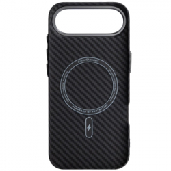 Чохол до мобільного телефона Armorstandart LikeCarbon2 MagCase Apple iPhone 17 Air Carbon Black (ARM86260) - Картинка 2