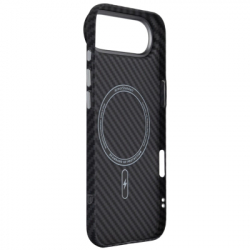Чохол до мобільного телефона Armorstandart LikeCarbon2 MagCase Apple iPhone 17 Air Carbon Black (ARM86260) - Картинка 4