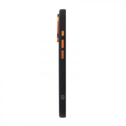 Чохол до мобільного телефона Armorstandart LikeCarbon2 SE MagCase Apple iPhone 17 Kevlar Black Orange (ARM89163) - Картинка 6