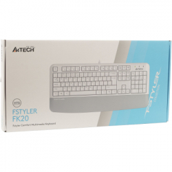 ��������� A4Tech FK20 USB UA White (4711421003216) - �������� 4