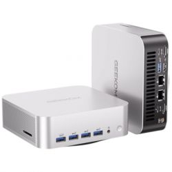 ����'���� GEEKOM A8 Max Mini PC / Ryzen 9 8945HS, 32, 1TB, Radeon� 780M GPU, WIN11Pro (GMA8MAXR98945HS-321T-EU)