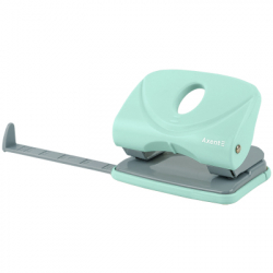 Дырокол Axent Welle-2 с пластиковый верх, 20 л, Pastelini, мятный (3820-18-A) - Картинка 3