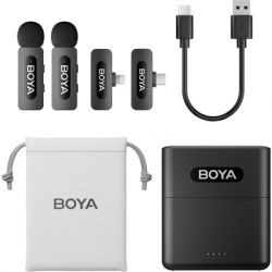 Микрофон Boya BY-V3 combo Type-C/Lightning Black (BY-V3 Combo) - Картинка 2