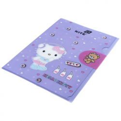Папка - куточок Kite із клапаном A4 Hello Kitty- 5 (HK25-248-5) - Картинка 2