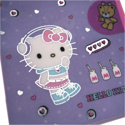 Папка - куточок Kite із клапаном A4 Hello Kitty- 5 (HK25-248-5) - Картинка 4