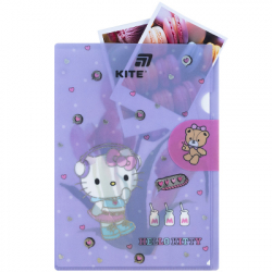 Папка - куточок Kite із клапаном A4 Hello Kitty- 5 (HK25-248-5) - Картинка 6