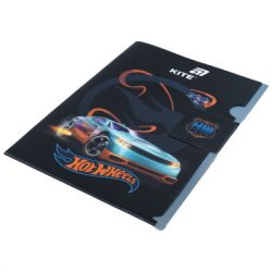 Папка - куточок Kite із клапаном A4 Hot Wheels- 2 (HW25-248-2) - Картинка 2