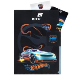 Папка - куточок Kite із клапаном A4 Hot Wheels- 2 (HW25-248-2) - Картинка 4