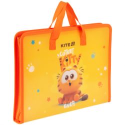 Папка - портфель Kite на блискавці A4 Garfield, 1 відділення (GF25-202) - Картинка 2