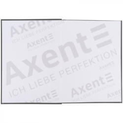 Книга записна Axent A4 One color, 96 аркушів клітинка, сірий (8426-4-A) - Картинка 3