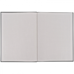 Книга записна Axent A4 One color, 96 аркушів клітинка, сірий (8426-4-A) - Картинка 4