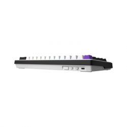 Клавіатура Hator Hellyberry HK60 Mechanical Linear RGB Wireless/Bluetooth/USB UA White/Violet (HK60_wireless) - Картинка 3