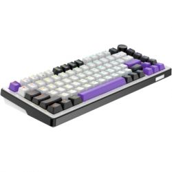 Клавіатура Hator Hellyberry HK75 Mechanical Linear RGB USB UA White/Violet (HK75) - Картинка 4