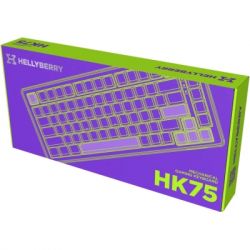 Клавіатура Hator Hellyberry HK75 Mechanical Linear RGB USB UA White/Violet (HK75) - Картинка 9
