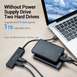 ������������ Vention USB 2.0 to 4xUSB 2.0 black (CHMBB) - �������� 5