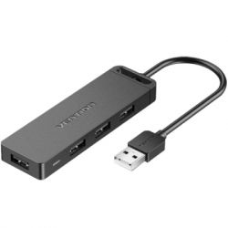 ������������ Vention USB 2.0 to 4xUSB 2.0 black (CHMBB)