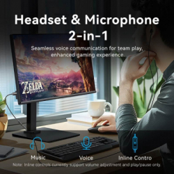 ������� ����� ������� ����� Vention USB AM to 3.5mm F 0.25m (4pin) 96kHz/24bit DSP noise reduction (CVEBC) - �������� 7