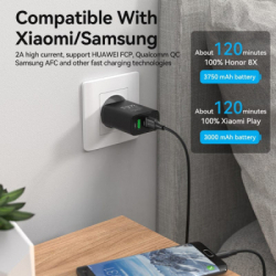 ���� ������ USB 2.0 AM to Micro 5P 2.0m black Vention (CTIBH) - �������� 3