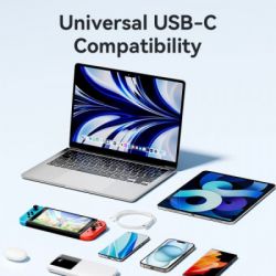 Дата кабель USB-C to USB-C 1.0m 60W white Vention (TRCWF) - Картинка 9