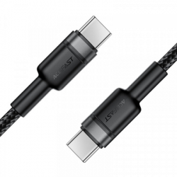 ���� ������ USB-C to USB-C 1.2m 60W black Acefast (6974316285137) - �������� 2