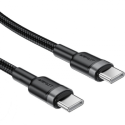 ���� ������ USB-C to USB-C 1.2m 60W black Acefast (6974316285137) - �������� 3