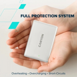 ������� ������������ Canyon 10000mAh OnPower 511 PD20W Magnetic wireless MagSafe Grey (CNS-CPB511G) - �������� 8