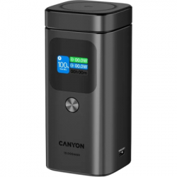 Батарея універсальна Canyon 15000mAh OnPower 150 Qi2 magnetic Grey (CNS-CPB150DG) - Картинка 2
