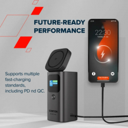 Батарея універсальна Canyon 15000mAh OnPower 150 Qi2 magnetic Grey (CNS-CPB150DG) - Картинка 9