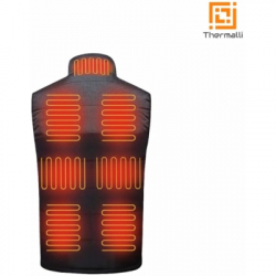 Жилет с подогревом Thermalli Chatel чорний/сірий M (10100505-01M) - Картинка 3