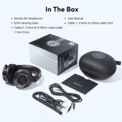 Навушники OneOdio Monitor 80 3,5мм/6,35мм Black (Monitor 80 Black) - Картинка 6